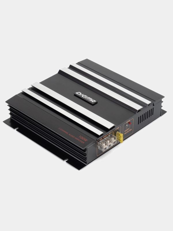 Усилитель автомобильный Digma DCP-200, черный
