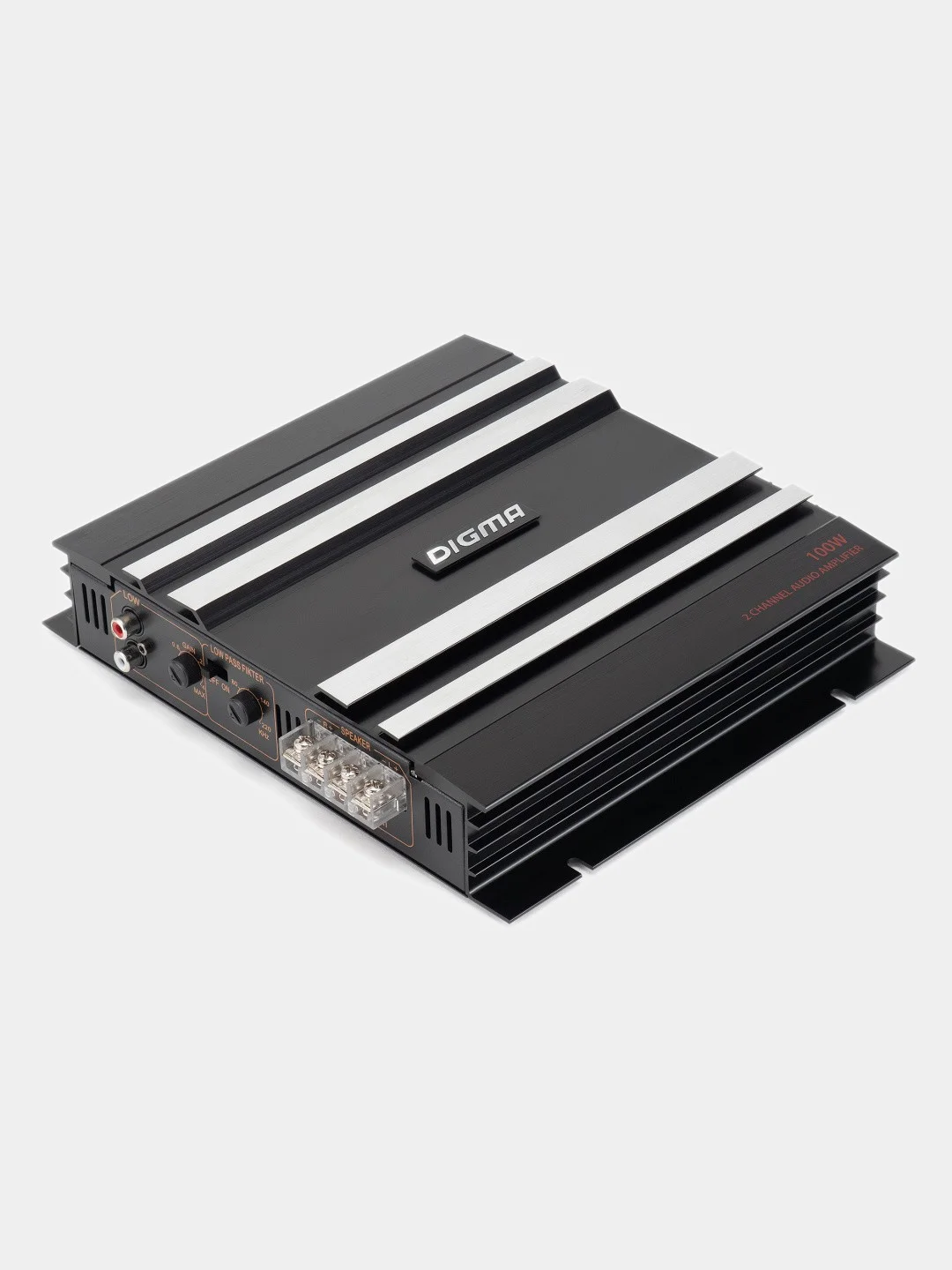 Усилитель автомобильный Digma DCP-200, черный