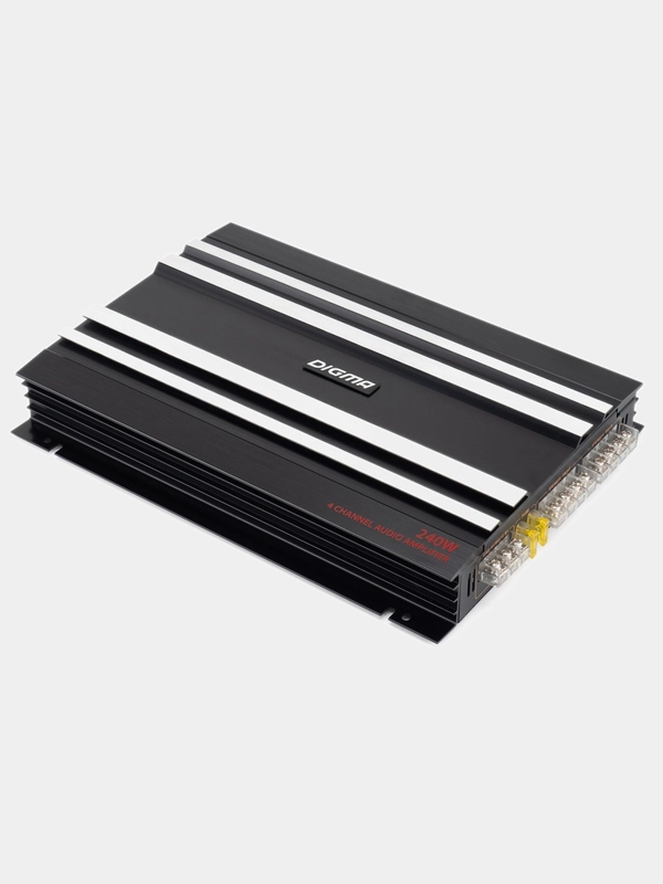 Усилитель автомобильный Digma DCP-400, черный