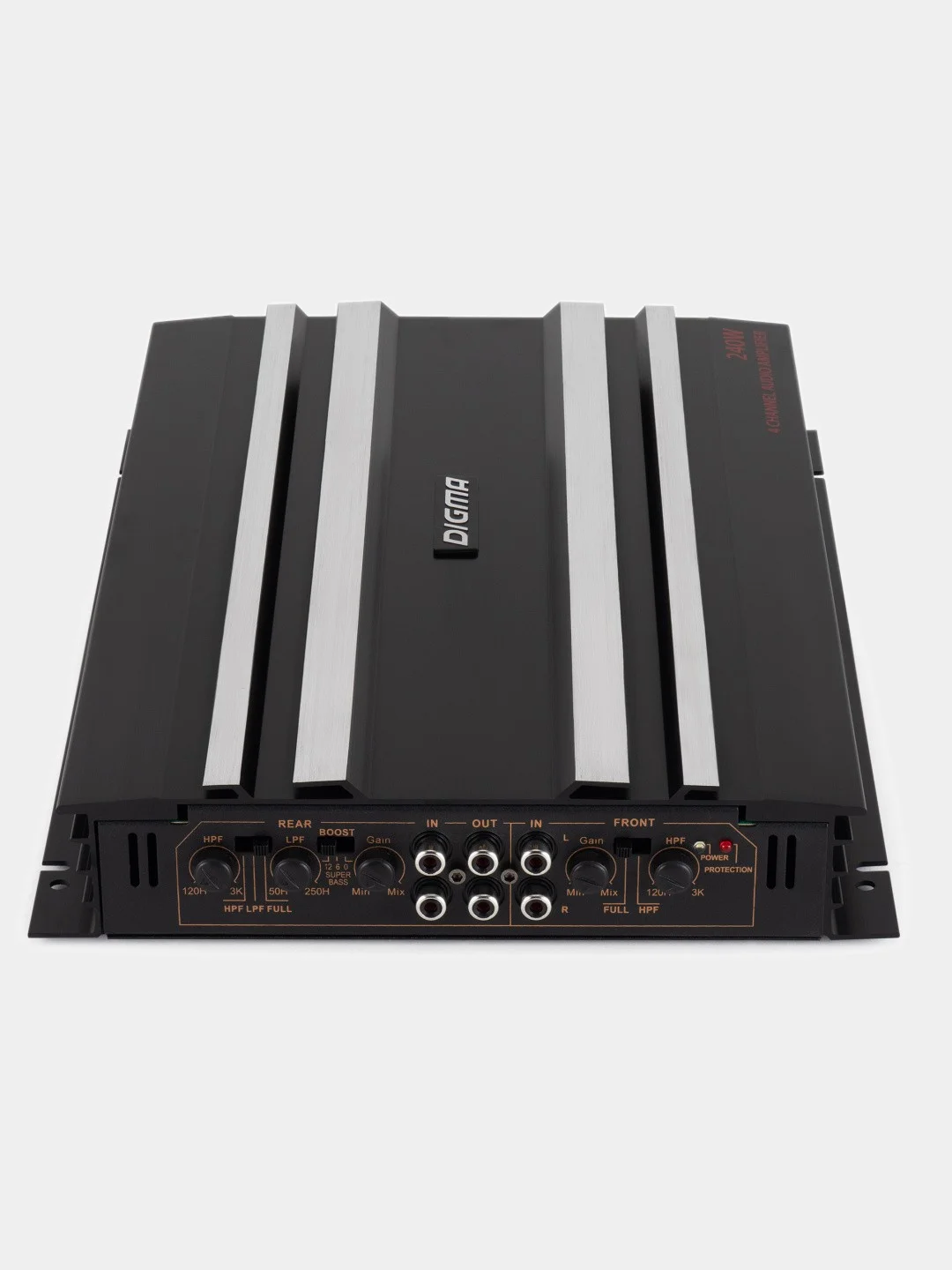 Усилитель автомобильный Digma DCP-400, черный