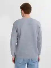 Серый мужской джемпер