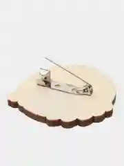 Значок деревянный по аниме "Данганронпа" (Danganronpa)