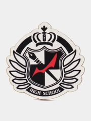 Значок деревянный по аниме "Данганронпа" (Danganronpa)