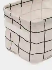 Белый корзина для хранения складная