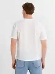 TrendD / Футболка белая Unisex прямая c коротким рукавом