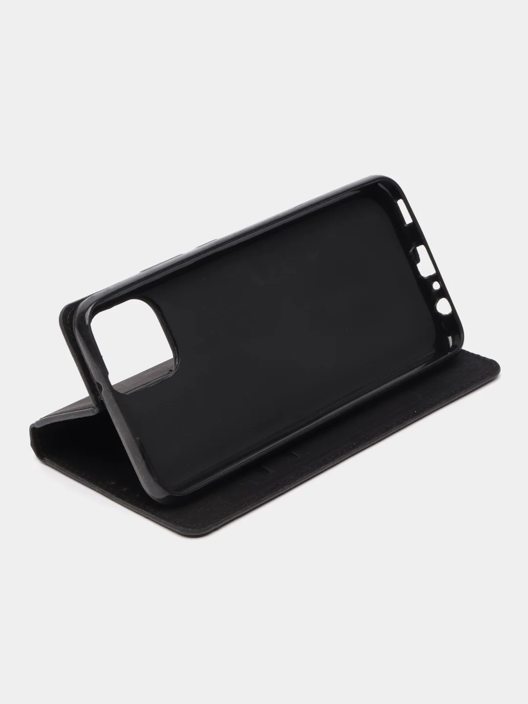 Черный чехол книжка Samsung A03