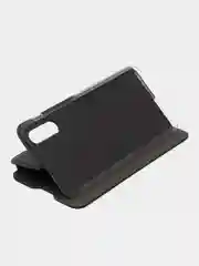 Черный чехол книжка Samsung A02