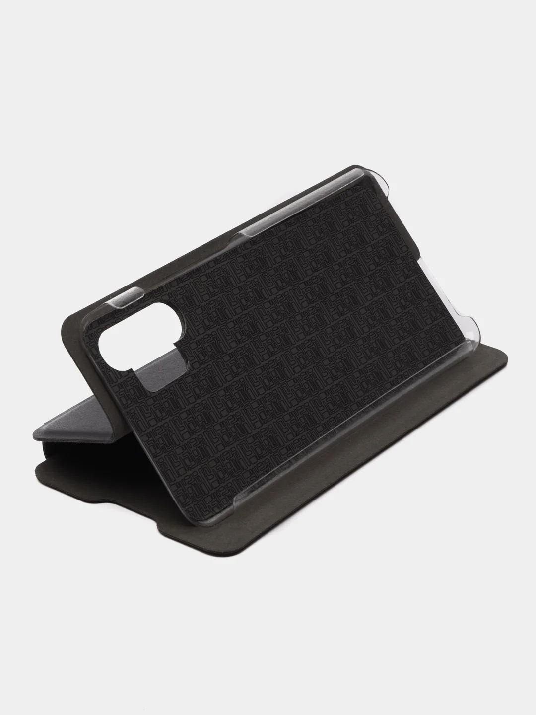 Черный чехол книжка Samsung M12