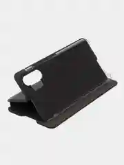 Черный чехол книжка Samsung M12