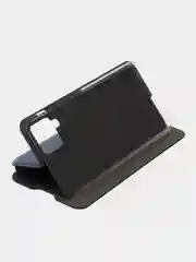 Темно-синий чехол книжка Samsung M12