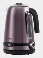 Чайник электрический Hyundai HYK-S4800, 2200Вт, фиолетовый и черный
