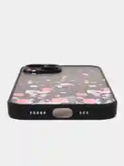 Розовый чехол для айфон ( iPhone) 11, 12, 13, 14, 15, Pro, Pro Max