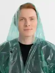 Плащ-дождевик рыбацкий на липучке