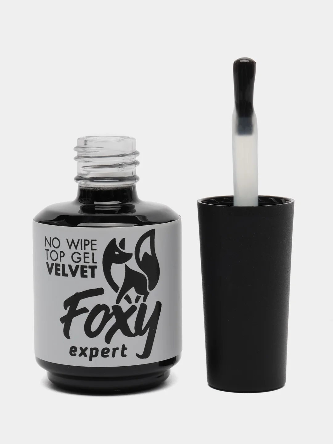 Прозрачный топ для ногтей матовый Foxy Expert