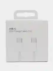 Кабель плетеный 60w для iPhone 15 и Android, Type C / Type C с быстрой зарядкой