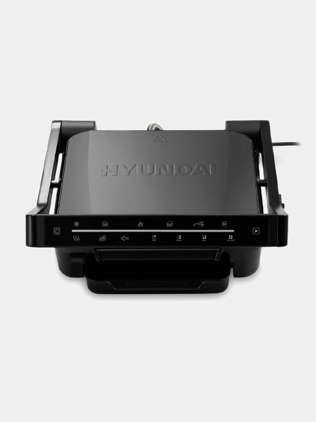 Электрогриль Hyundai HYG-5029, черный и черный