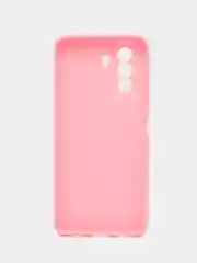 Розовый чехол Huawei Nova Y70 (Хуавей Нова У70), силиконовый, цветной, матовый