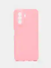 Розовый чехол Huawei Nova Y70 (Хуавей Нова У70), силиконовый, цветной, матовый