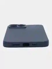 Розовый чехол для iPhone 13 Pro Max (Айфон 13 Про Макс), силиконовый, цветной, матовый