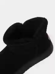 Черный угги женские с плотным мехом