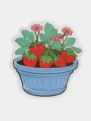 Стикеры наклейки "Клубничка", 50 шт