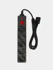 Черный сетевой фильтр Buro 500SH, IEC320, 1.8 м