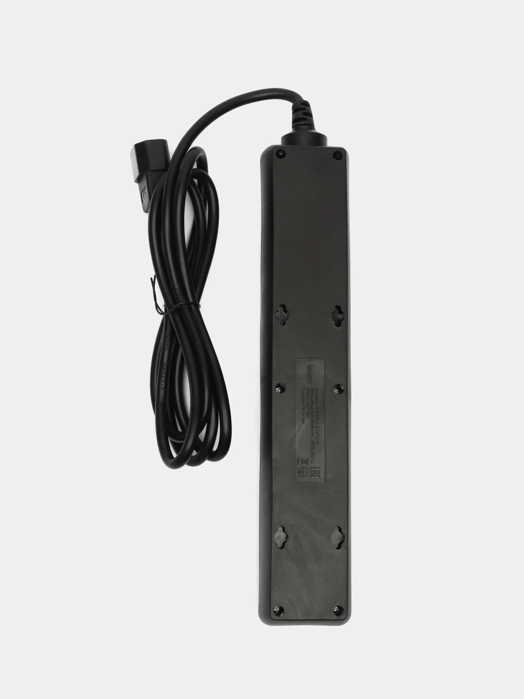 Белый сетевой фильтр Buro 500SH, IEC320, 1.8 м