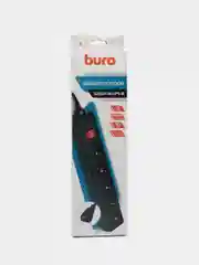 Белый сетевой фильтр Buro 500SH, IEC320, 1.8 м