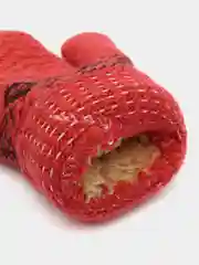 Алый варежки
