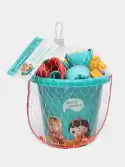 Набор игрушек для песочницы, 18 предметов, формочки