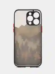 Коричневый чехол для айфон ( iPhone) 11, 12, 13, 14, 15, Pro, Pro Max