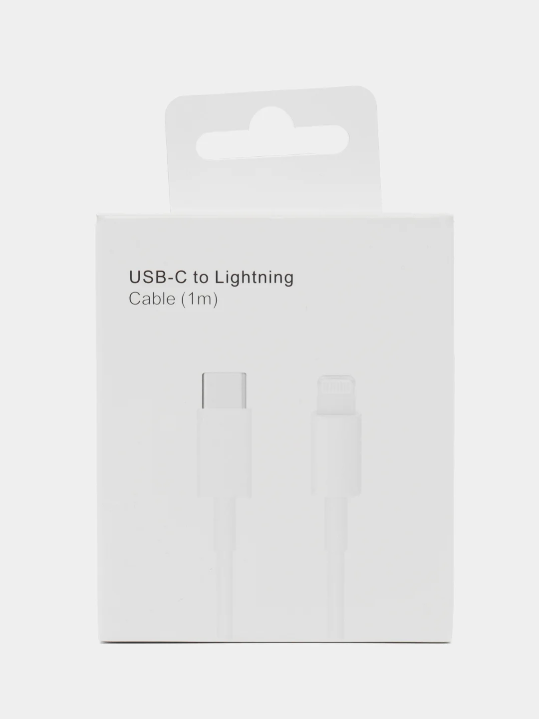 Кабель зарядный 1 м, 2 м для iPhone, Type C - Lightning, USB с поддержкой быстрой зарядки,