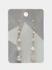 Серьги женские капли,серьги длинные со стразами,висячие,вечерние,выпускной, свадеба