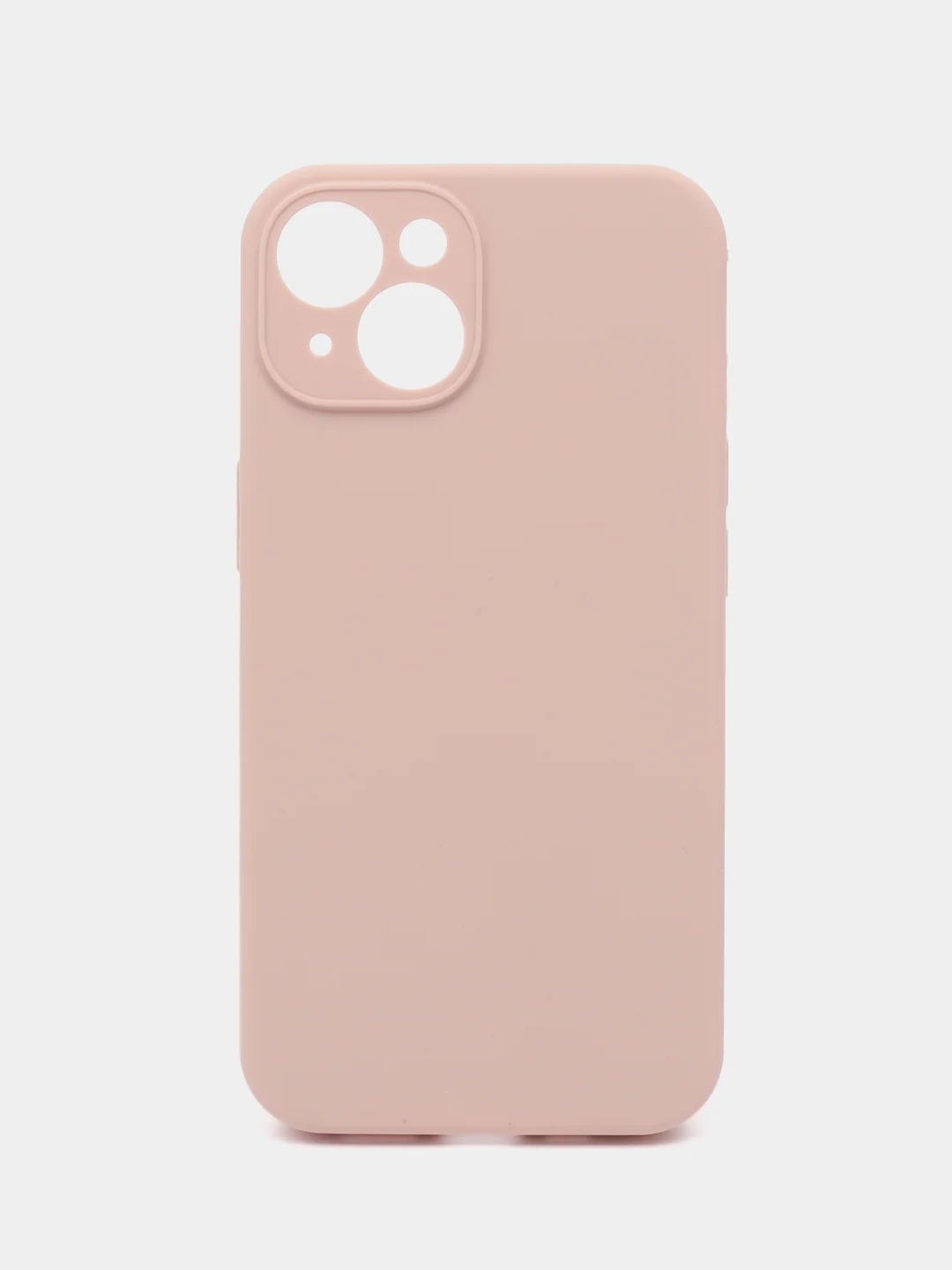 Пудровый чехол на iPhone 13 Pro, 13 mini, 13 Pro Max, 11 Pro, 14, 14 Pro силиконовый без логотипа