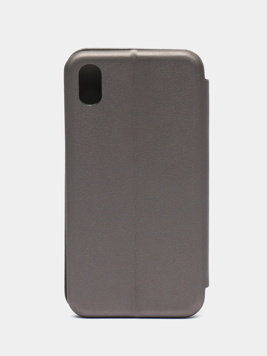 Серый чехол книжка iPhone XR