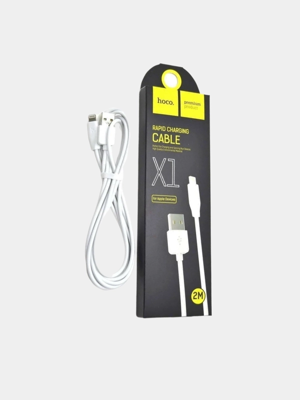 Кабель зарядный HOCO X1 USB to Lightning, c поддержкой быстрой зарядки 2 метра для айфона