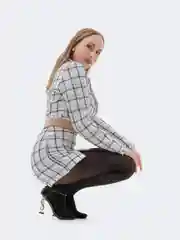 Угольный женские капроновые колготки, с принтом, фантазийные, теплые, в горох, с полосой, чулки