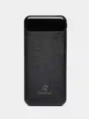 Черный внешний аккумулятор, 10000 мАч, USB Type-A/Type-C, повербанк, Power Bank