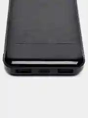 Черный внешний аккумулятор, 10000 мАч, USB Type-A/Type-C, повербанк, Power Bank