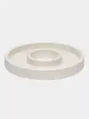 Белый подставка для украшений из гипса