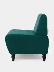 Зеленый кресло MONOFIX, БУНО, велюр