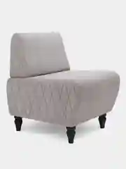Серый меланж кресло MONOFIX, БУНО, велюр