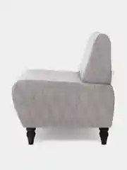 Серый меланж кресло MONOFIX, БУНО, велюр