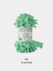 Лесной зеленый пряжа Alize Puffy 5 штук/упаковка 100% Микрополиэстер 100г 9м (Часть1) Magichobby