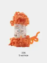 Оранжевый пряжа Alize Puffy 5 штук/упаковка 100% Микрополиэстер 100г 9м (Часть1) Magichobby