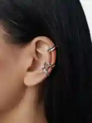 Серьги-каффы, без прокола, в наборе 3 штуки