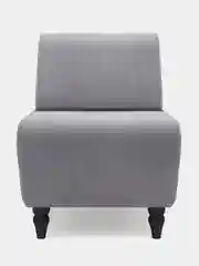 Серый кресло MONOFIX, БУНО, велюр