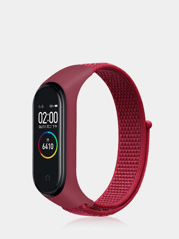 Ремешок матерчатый, для Xiaomi Mi Band 3, 4, 5, 6, 7