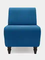 Синий кресло MONOFIX, БУНО, велюр