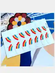 Белый лаковые полоски (наклейки) для дизайна ногтей, накладные ногти для маникюра